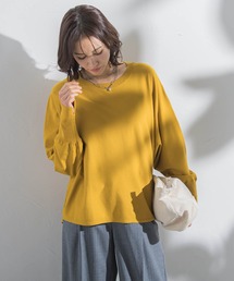 【WEB限定】バックボタンドルマンニット≪3サイズ/洗える≫
