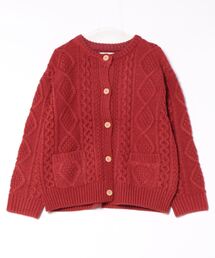 Right-on | 【ノンブランド】ケーブルクルーカウチン(ニット/セーター)