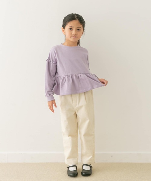 URBAN RESEARCH DOORS（アーバンリサーチドアーズ）の「コーデュロイタックパンツ(KIDS)（その他パンツ・キッズ・アイボリー/モカ・105/120/135）」の5枚目の写真