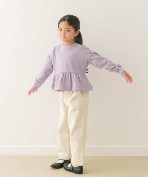 URBAN RESEARCH DOORS（アーバンリサーチドアーズ）の「コーデュロイタックパンツ(KIDS)（その他パンツ・キッズ・アイボリー/モカ・105/120/135）」の6枚目の写真