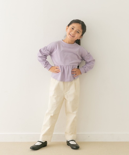 URBAN RESEARCH DOORS（アーバンリサーチドアーズ）の「コーデュロイタックパンツ(KIDS)（その他パンツ・キッズ・アイボリー/モカ・105/120/135）」の7枚目の写真