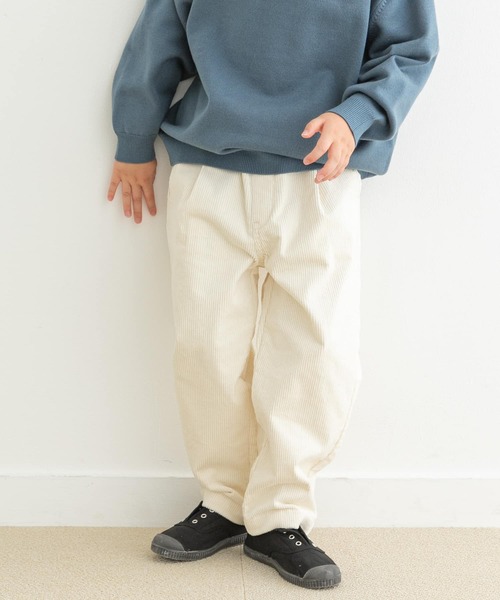 URBAN RESEARCH DOORS（アーバンリサーチドアーズ）の「コーデュロイタックパンツ(KIDS)（その他パンツ・キッズ・アイボリー/モカ・105/120/135）」の9枚目の写真