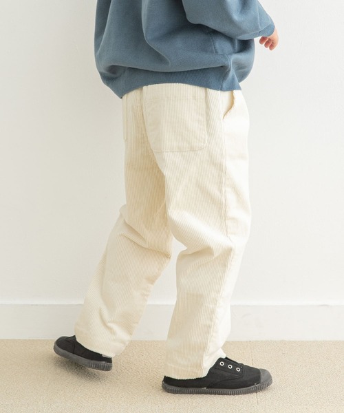 URBAN RESEARCH DOORS（アーバンリサーチドアーズ）の「コーデュロイタックパンツ(KIDS)（その他パンツ・キッズ・アイボリー/モカ・105/120/135）」の10枚目の写真