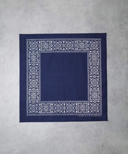 HAV-A-HANK(ハバハンク )の「【HAV-A-HANK】OPEN CENTER PAISLEY BANDANA(バンダナ/スカーフ・メンズ・ネイビー/レッド/ホワイト/ブラック・FREE)」の10枚目の写真