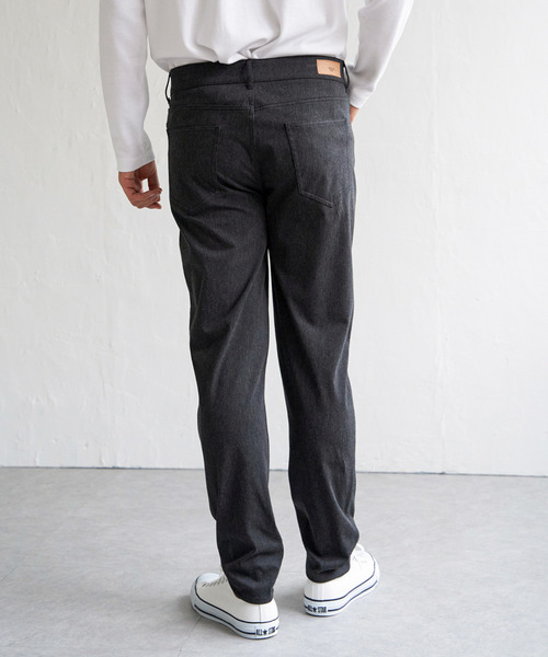 ikka（イッカ）の「GOKU楽パンツ EASY STRETCH 5ポケット（その他パンツ・メンズ・チャコールグレー/レンガ・S/M/L/XL）」の7枚目の写真