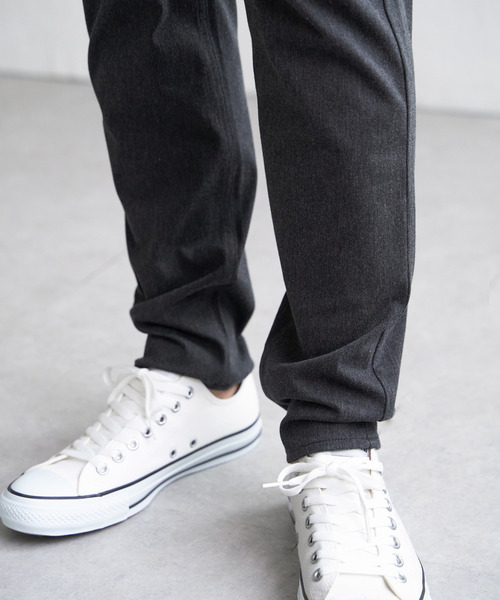 ikka（イッカ）の「GOKU楽パンツ EASY STRETCH 5ポケット（その他パンツ・メンズ・チャコールグレー/レンガ・S/M/L/XL）」の12枚目の写真