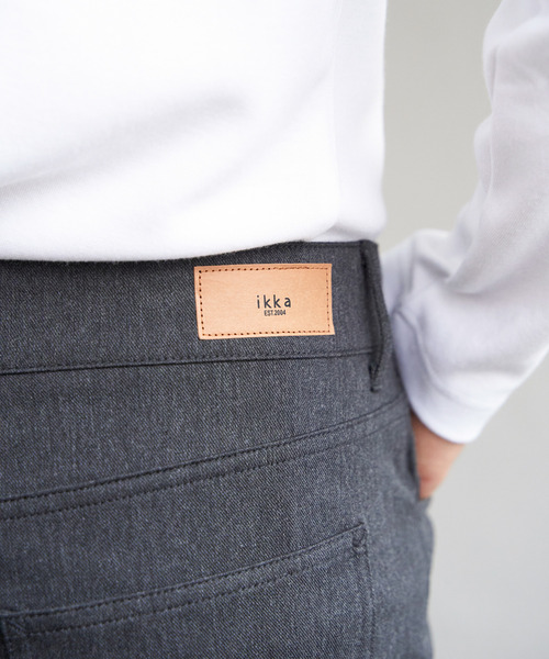 ikka（イッカ）の「GOKU楽パンツ EASY STRETCH 5ポケット（その他パンツ・メンズ・チャコールグレー/レンガ・S/M/L/XL）」の11枚目の写真