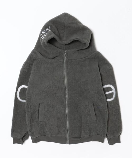 BLANC FICELLE（ブランフィセル）の「ZIP ボアパーカー（パーカー