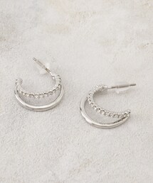 ラインストーンピアス【入卒対応可】