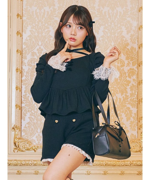 【セール】ペプラムテレコTOPS（Tシャツ/カットソー）｜Me roir（ミーロワール）