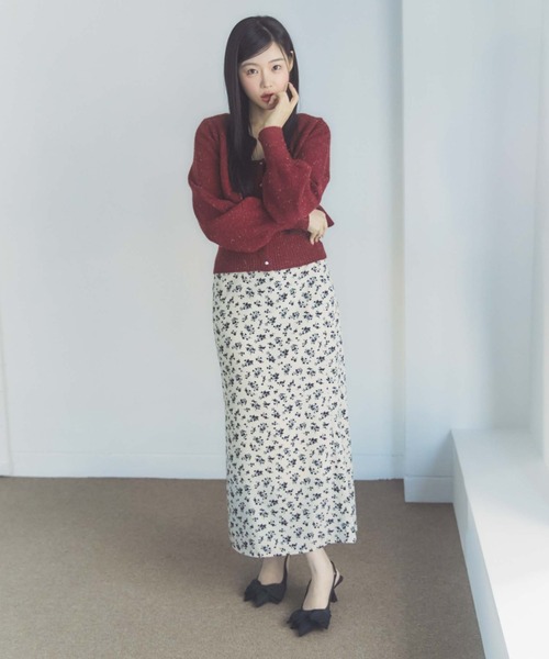 archives（アルシーヴ）の「マルチｗａｙラメニットアンサンブル（ニット/セーター・レディース・オフホワイト/ブルー/ブラック/ワイン・MEDIUM）」の15枚目の写真