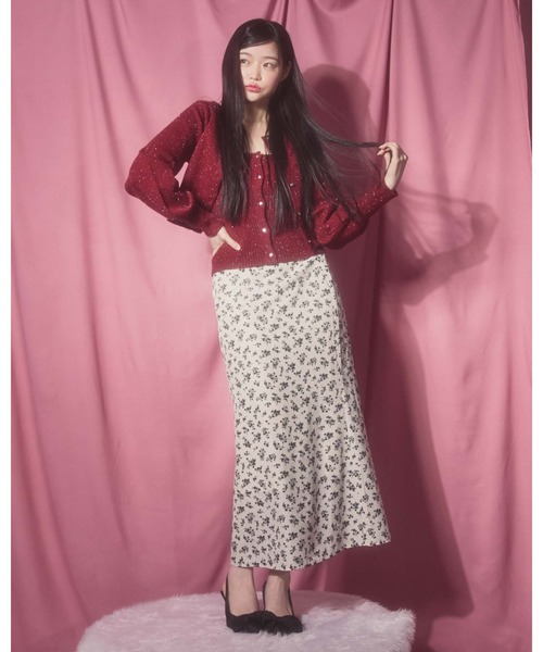 archives（アルシーヴ）の「マルチｗａｙラメニットアンサンブル（ニット/セーター・レディース・オフホワイト/ブルー/ブラック/ワイン・MEDIUM）」の7枚目の写真