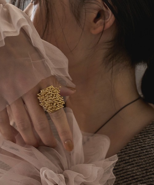 marjour(マージュール)の「DECORATIVE RING(リング・レディース・シルバー/ゴールド・FREE)」の1枚目の写真