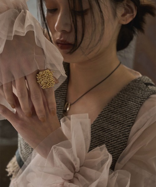 marjour(マージュール)の「DECORATIVE RING(リング・レディース・シルバー/ゴールド・FREE)」の3枚目の写真