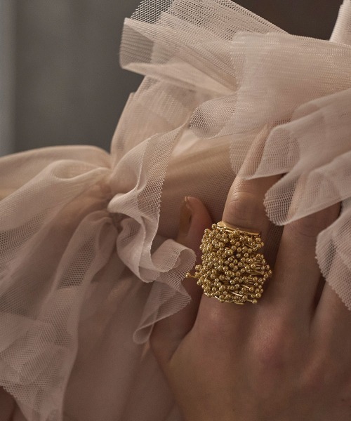 marjour(マージュール)の「DECORATIVE RING(リング・レディース・シルバー/ゴールド・FREE)」の5枚目の写真