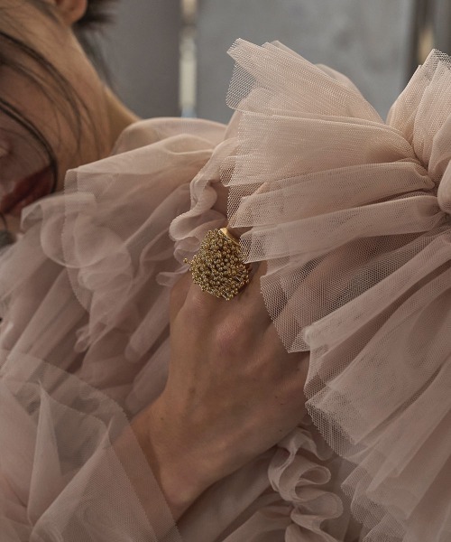marjour(マージュール)の「DECORATIVE RING(リング・レディース・シルバー/ゴールド・FREE)」の6枚目の写真