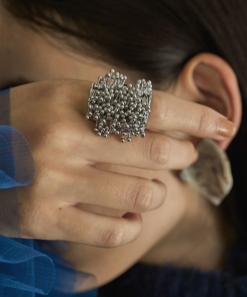 marjour(マージュール)の「DECORATIVE RING(リング・レディース・シルバー/ゴールド・FREE)」の7枚目の写真