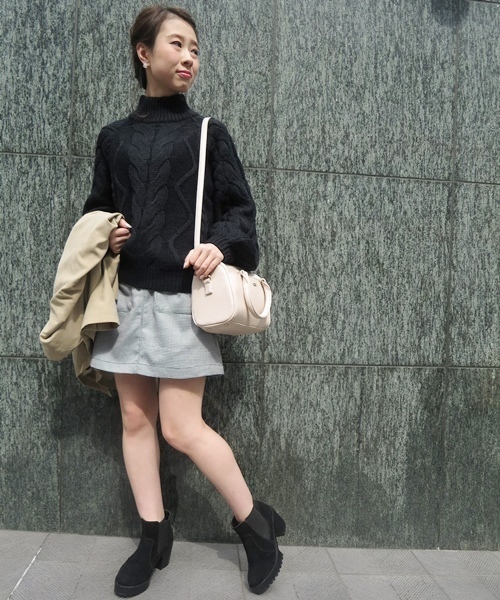 Chico（チコ）の「【who's who Chico】スエードサイドゴアブーツ（ブーツ・レディース・ブラウン/グレー/ブラック・LARGE/MEDIUM/SMALL）」の8枚目の写真