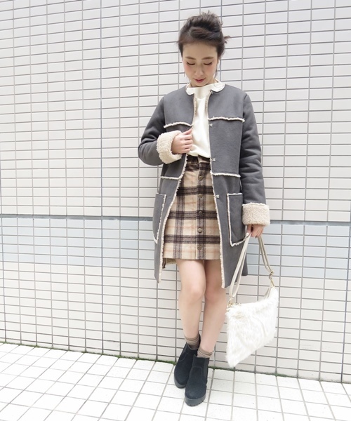 Chico（チコ）の「【who's who Chico】スエードサイドゴアブーツ（ブーツ・レディース・ブラウン/グレー/ブラック・LARGE/MEDIUM/SMALL）」の11枚目の写真