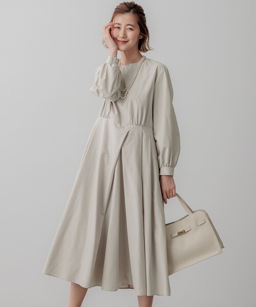 セール】【VERYコラボ】ラスタークロス タックワンピース（ワンピース