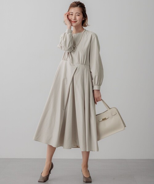 セール】【VERYコラボ】ラスタークロス タックワンピース（ワンピース