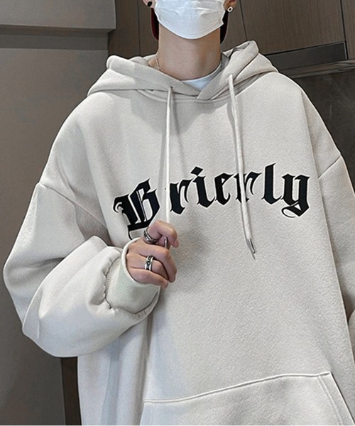 JOHNNY WOLF（ジョニーウルフ）の「PRISCILLA バックプリント ビッグクロスパーカー（パーカー・メンズ・ブラック/ホワイト/ブラウン・M/L/XL）」の12枚目の写真