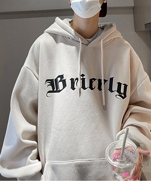 JOHNNY WOLF（ジョニーウルフ）の「PRISCILLA バックプリント ビッグクロスパーカー（パーカー・メンズ・ブラック/ホワイト/ブラウン・M/L/XL）」の15枚目の写真