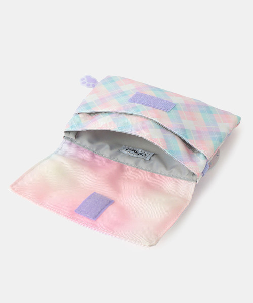 KIDS】ネコフェイスシャカシャカマルチポケット（ポーチ）｜ROPE