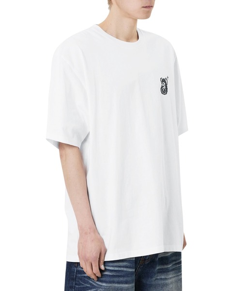 OY(オーワイ)の「『OY/オーワイ』 TACTILE ODOLLY TEE/タクタイルオードリーTEEシャツ(Tシャツ/カットソー・レディース・ホワイト/ブラック・XL/M)」の7枚目の写真