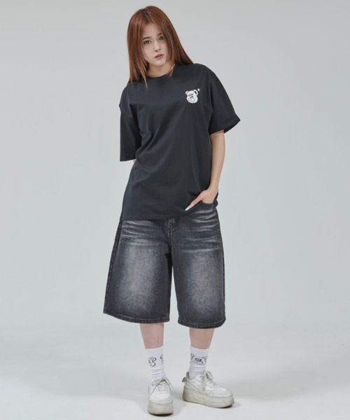 OY(オーワイ)の「『OY/オーワイ』 TACTILE ODOLLY TEE/タクタイルオードリーTEEシャツ(Tシャツ/カットソー・レディース・ホワイト/ブラック・XL/M)」の14枚目の写真