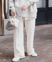 FORK&SPOON | FORK&SPOON　スーピマコットン混反毛スウェットパンツ(その他パンツ)