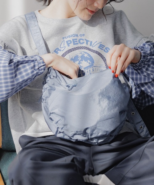 niko and...(ニコアンド)の「オリジナルキャンディショルダーバッグ(ショルダーバッグ・レディース・ブラック/ブルー/グレー・0)」の22枚目の写真