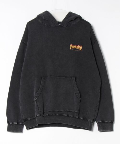 POWDER BREACH HOODED SEWAT PARKA/スラッシャーウォッシュライクプリント柄フード付きパーカー（パーカー）｜THRASHER（スラッシャー）
