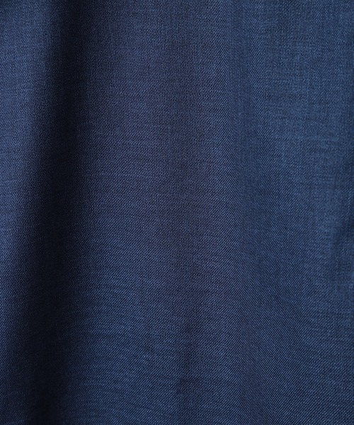 MEN'S BIGI(メンズビギ)の「オクシィジュエルストレッチ七分袖シャツ〈ストレッチ〉(シャツ/ブラウス・メンズ・ブラック/ホワイト/ブラウン/ネイビー・01/02/03/04)」の14枚目の写真