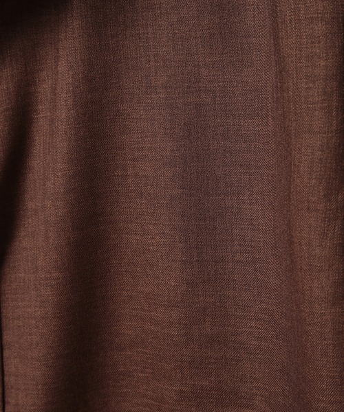 MEN'S BIGI(メンズビギ)の「オクシィジュエルストレッチ七分袖シャツ〈ストレッチ〉(シャツ/ブラウス・メンズ・ブラック/ホワイト/ブラウン/ネイビー・01/02/03/04)」の13枚目の写真