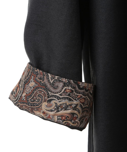 MEN'S BIGI(メンズビギ)の「オクシィジュエルストレッチ七分袖シャツ〈ストレッチ〉(シャツ/ブラウス・メンズ・ブラック/ホワイト/ブラウン/ネイビー・01/02/03/04)」の11枚目の写真