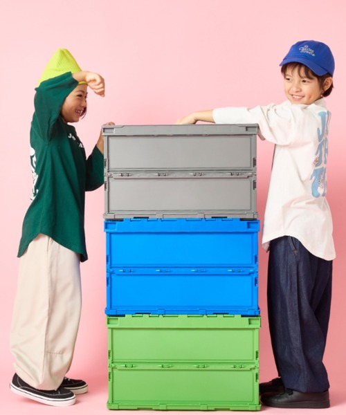 Auntie Rosa Holiday（アンティローザホリデー）の「オーバーサイズバックプリントロンTEE（Tシャツ/カットソー・キッズ・ブラック/オフホワイト/グレー/ダークグリーン・130/140/150/160）」の8枚目の写真