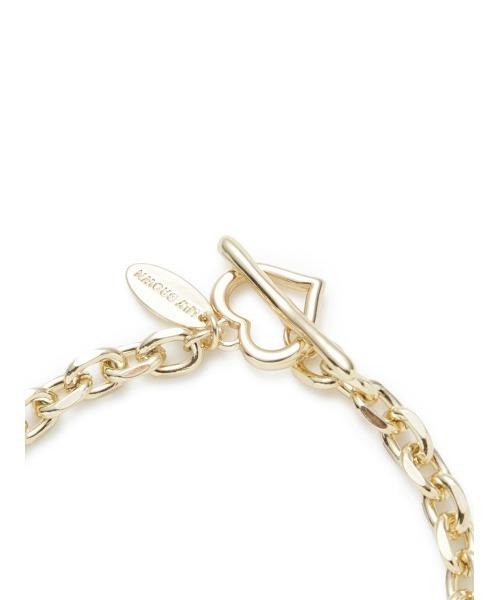 LILY BROWN（リリーブラウン）の「クロスハートチェーンネックレス（ネックレス・レディース・シルバー/ゴールド・FREE）」の3枚目の写真