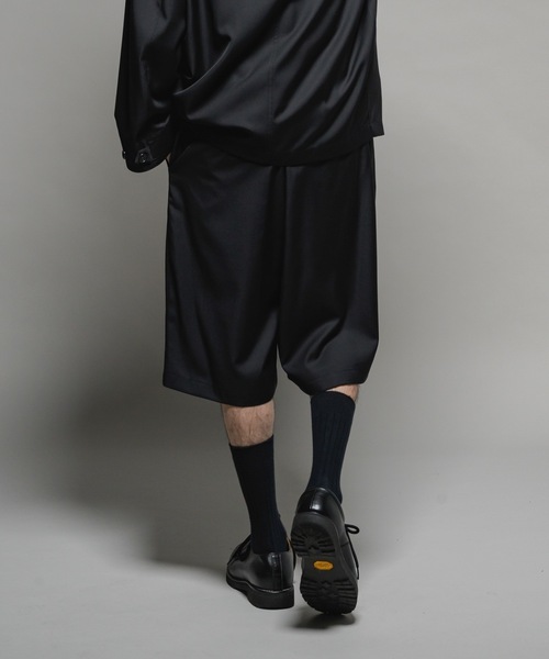 CASPER JOHN（キャスパージョン）の「Smooth shark tack short pants/スムースシャークタックショートパンツ（その他パンツ・メンズ・グレー/ブラック/ブラウン・X-SMALL/SMALL/MEDIUM/LARGE）」の6枚目の写真