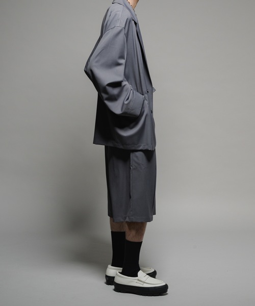 CASPER JOHN（キャスパージョン）の「Smooth shark tack short pants/スムースシャークタックショートパンツ（その他パンツ・メンズ・グレー/ブラック/ブラウン・X-SMALL/SMALL/MEDIUM/LARGE）」の17枚目の写真