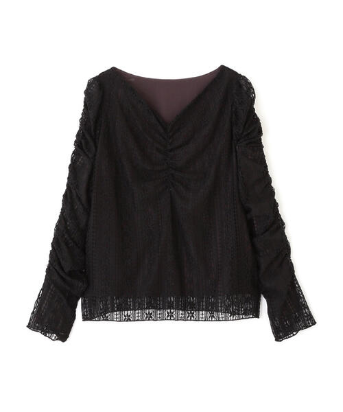 PROPORTION BODY DRESSING（プロポーションボディドレッシング）の「レースギャザートップス / 1215160202（Tシャツ/カットソー・レディース・ホワイト/ブラック・SMALL/MEDIUM）」の16枚目の写真