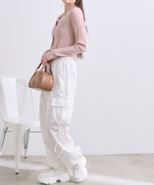 OLIVE des OLIVE（オリーブデオリーブ）の「春色アンサンブル（アンサンブル・レディース・ブラック/サックスブルー/オフホワイト/ピンク・FREE）」の19枚目の写真