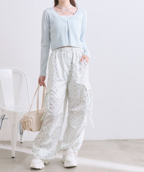 OLIVE des OLIVE（オリーブデオリーブ）の「春色アンサンブル（アンサンブル・レディース・ブラック/サックスブルー/オフホワイト/ピンク・FREE）」の11枚目の写真