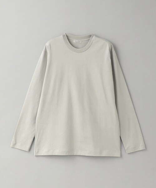 ハイゲージ ガスコットン クルーネック ロングスリーブ カットソー（T