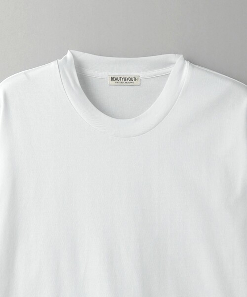 BEAUTY&YOUTH UNITED ARROWS（ビューティーアンドユースユナイテッドアローズ）の「ハイゲージ ガスコットン クルーネック ロングスリーブ カットソー（Tシャツ/カットソー・メンズ・ブラック/ホワイト/ライトグレー・S/M/L/XL）」の16枚目の写真