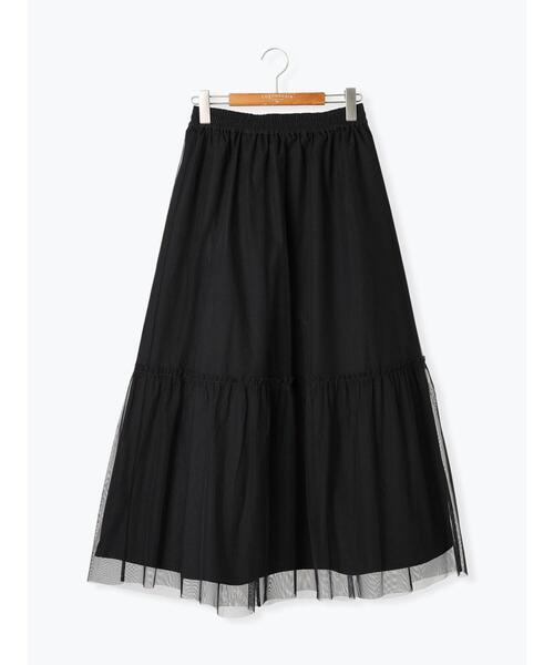 Lugnoncure（ルノンキュール）の「リバーシブルチュールスカート（スカート・レディース・ブラック/グレー/ネイビー・F）」の19枚目の写真