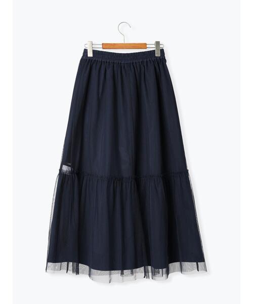 Lugnoncure（ルノンキュール）の「リバーシブルチュールスカート（スカート・レディース・ブラック/グレー/ネイビー・F）」の20枚目の写真