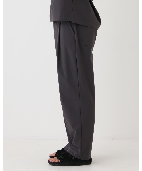 THOUSAND MILE（サウザンドマイル）の「【THOUSAND MILE】SHORT SLEEVE T-SHIRT & LONG PANTS SETショートＴシャツ＆ロングパンツ　3点セット（セットアップ・メンズ・チャコール/ネイビー/ブラック/オリーブ・SMALL/MEDIUM/LARGE/X-LARGE）」の15枚目の写真