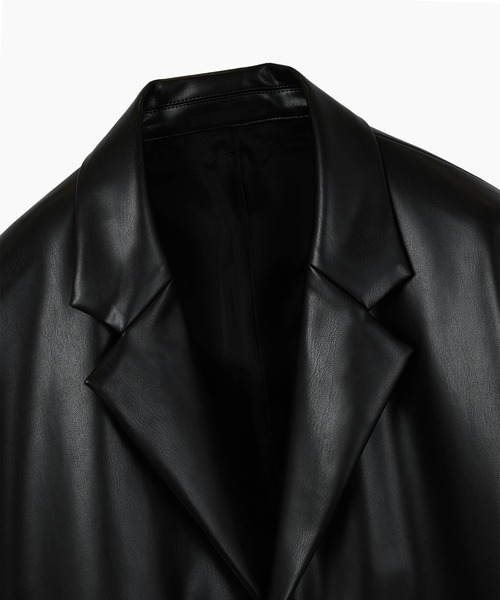 LAD MUSICIAN（ラッドミュージシャン）の「FAUX LAMBSKIN LONG JACKET