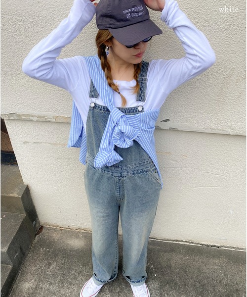 PICHI(ピイチ)の「ソフトストレッチロンTee(Tシャツ/カットソー・レディース・ブラック/グレー/オートミール/ホワイト/チャコール・FREE)」の10枚目の写真